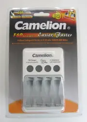 NEW CAMELION F60 1 HOUR ULTRA FAST BATTERY CHARGER WITH EASY LCD MONITOR