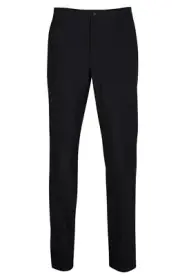 Greg Norman Mens Flat Front Stretch Tech Golf Pants 40 x 32 Black 40x32 *