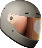 John Doe JD/ONE, full face helmet , color: Matt-Light Grey , size: M