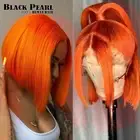 Ginger Lace Wigs Short Bob Wig Lace Front Human Hair Wigs Hair Brazilian Hair