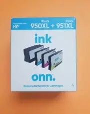 NEW - onn. manufactured HP 950XL / 951XL High Yield Printer Ink - Free Shipping!