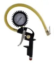 Husky 3-In-1 Tool Tire Inflation Gun With Gauge 1/4in 10PSI-150PSI