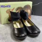 Primigi Little girls Nita 2 Ballet Flat Black Size 9m