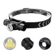 Astrolux® HS03 3* LH351B Powerful LED Headlamp 1080LM Headlight Type-C Rechargeable with 18650 Battery Waterproof Campin