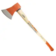 AGBOSS 2KG HICKORY HANDLE HIGH CARBON STEEL BLADE TRIPLE LACQUER CHOPPING AXE