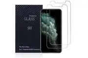 [2 PACK] Apple iPhone 11 Pro Screen Protector Tempered Glass Screen Protector Guard - Case Friendly