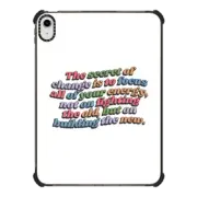iPad 10.9-inch (10th gen) iPad Impact Case Secret of Change iPad Case by Quotes by Christie