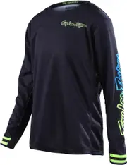 Troy Lee Designs GP Mono Youth Motocross Jersey, black, Size S