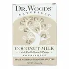 Dr. Woods Coconut Milk Bar Soap with Vanilla Beans 5/25 fl oz Pack of 3