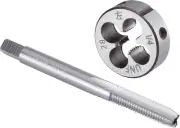 1/4"-28 UNF Tap and Die Set Left Hand, 1/4 X 28 UNF Machine Thread Tap A