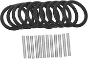 10 Sets Apron Washer Pin Drill Socket Pin Drill Wrench Retainer Rings Impact Socket Rings Impact Socket Retainer Rings Drill Socket Retainer Rings Drill Wrench Pin
