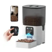 Automatic Cat Feeder Adjustable Angle‌ Two-Way Audio 2.4G WiFi Pet Feeder