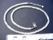 67 carat 5x2mm smooth beads Libyan Desert Glass Necklace Meteorite Impact COA