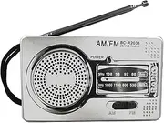 E Radio Pocket AM FM SW Recorder MP3 Support TF Card Headphone Jack Sleep Timer LCD Backlight Portable Radio Pocket,Battery Operated with Loud Speaker Great Reception