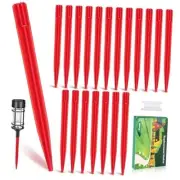 20PCS Solar Light Stakes, Replacement Stakes for Lights Outdoor Use, 0.6X9.1