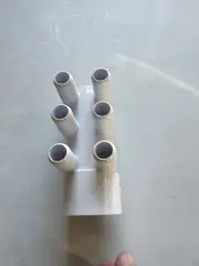 Hot Tub Spa Manifold 2" (6) 3/4" Barb With Dead End