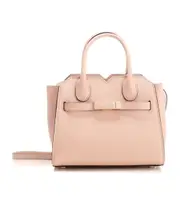 Valextra Milano Micro Crossbody Bag One size Rose