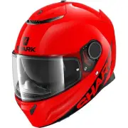 Spartan 1.2 Blank Red Gloss Full Face Helmet