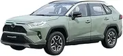Scale Finished Model Car 1:18 for Toyota RAV4 2019 Miniature Car Alloy Die-cast Simulation Metal Model Toy Gift Ornament Miniature Replica Car