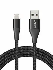 Anker Powerline+II Lightning Cable 6ft Nylon MFi-Certified Charging for iPhone X