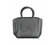 Byblos Black Polyethylene Women Handbag