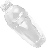 SOLUSTRE Multi Function Cocktail Shaker Plastic Mixing Cup for Milk Tea Drinks Portable Easy to Clean for Home Bar Party Use