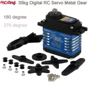 35kg Digital Servo Motor Full Helical Gear 5.0-7.4V for Arduino Robot Smart Car