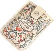 [Generic] Pull Out Credit Card Holder - RFID Blocking Women Wallet Card Case,Multi Slots Slim Thin Wallet with Snap Closure, Pocket Size Credit Card Case for Women Men Outdoor