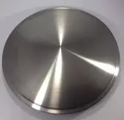 (Set of 4) 15" Stainless Steel Racing Disk Full Moon Hubcaps
