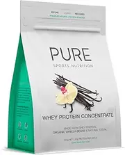 Pure Sports Nutrition Vanilla Bean Whey Protein Concentrate 500 g Pouch