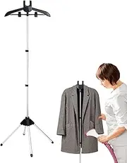 Clothes Steamer Rack, Folding Telescopic Clothes Steamer Holder, Handheld Garment Steamer Clothes Rack, Steam Rack for Clothes, Garment Steamer Accessories for Hotel Clothing Factories Home