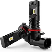 KaTur 9006 HB4 Led Fog Light Bulb Extremely Bright 1600 Lumens Max 80W High Power CSP 6500K Xenon White Replace for Fog Light or Daytime Running Light DRL - 3 Year Warranty