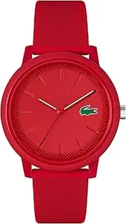 [Lacoste] 12.12 Red Silicone Red Dial Men's Watch