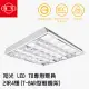 【旭光】LED T8 專用燈具 2呎4燈(T-BAR型輕鋼架)1組2入