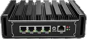 UDPTCP Fanless Mini PC N100 with 4 lntel i226-V 2.5G LANs, 2*USB3.0, 2*USB2.0,SIM Card Slot,Mini Desktop Computer Support Dual Band WiFi for Industry Business, NO RAM NO SSD (16GB RAM 512GB SSD)