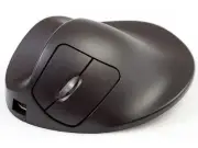 HandshoeMouse LM2WL Ergonomic Mouse (Left Hand, Medium, Black, Wired)