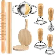 Wonton Making Supplies - Kitchen Dumpling Making Kit - Spaghetti Maker Set, Household Cooking Supplies for Home, Gathering