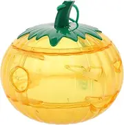 HANABASS Plastic Catcher Yellow Pumpkin Honey Bee Trap Hornet Insect Catcher Deterrent Reusable Hornet Trap Bait Outdoor Hanging Wasp Killer for Yard Patio Garden Wasp Catching Tool