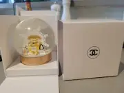 Chanel 2024 CHRISTMAS SNOW GLOBE CRYSTAL 100% NIB AUTHENTIC (VIP Gift Box) RARE!