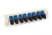 3M(TM) SC SM Plate, 8 Port, with Couplings (3 PACK)