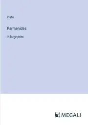 Parmenides:in large print by Plato 9783387011982 NEW