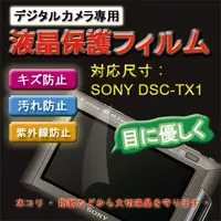 在飛比找PChome24h購物優惠-SONY DSC-TX1新麗妍螢幕防刮保護貼(買一送一)