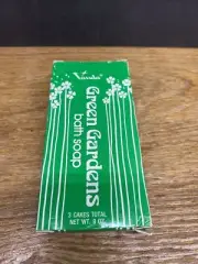 Vintage Vanda Green Gardes Bath Soap 3 Bar’s in Box