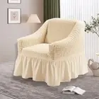 Solid Color Elastic Sofa Cover Living Room Stretch Slipcovers Armchair Protector