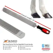 Hoof Rasp Super Sharp or File Coarse with Plastic Handle 16" Long
