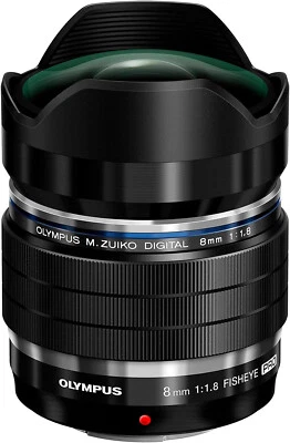 Olympus OM SYSTEM OLYMPUS M.Zuiko Digital ED 8mm F1.8 FISHEYE PRO For Micro Four