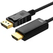 AT-DPHDMI4K-5M - Astrotek DisplayPort DP Male to HDMI Male Cable 4K Resolution For Laptop PC to Monitor Projector HDTV Video Cable 5M