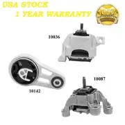 3 PCS MOTOR & TRANS MOUNT FIT 2011-2016 MINI COOPER 1.6L DOHC, NAT.ASP - MANUAL (for: Mini)