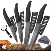 Kitchen Ceramic Knife 4 5 6 6 inch Chef Bread Knife Serrated Set Zirconia Blade