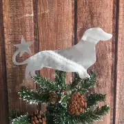 Pet Christmas Tree Topper Decoration Christmas Tree Topper With Star NEW-